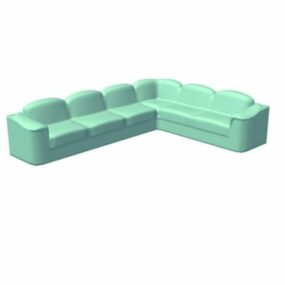 Furniture Sectional Sofa 3d model