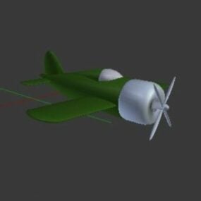 Airplane Toy For Kid 3d model