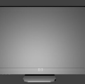 Screen Monitor Hp 3d model
