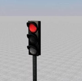 Semáforo semáforo modelo 3d