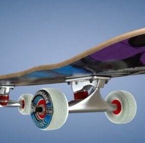 Street Sport Skate 3d model