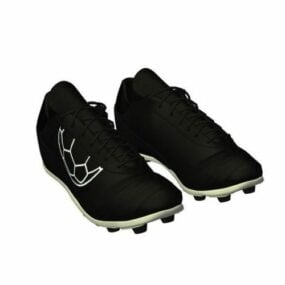 Modello 3d di scarpe da calcio da calcio