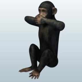 Evil Monkey 3d model