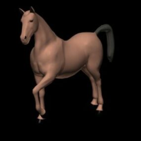 Standing Horse Animal 3d model