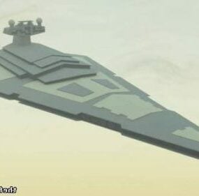 Star Wars Sci-fi Spaceship 3d model