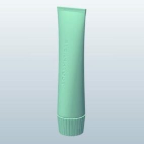 Tube de dentifrice modèle 3D