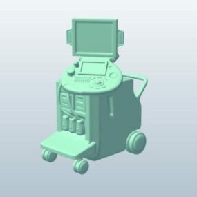 Ultrasound Machine 3d model