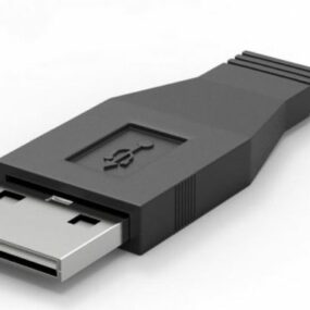 Cabeça USB Modelo 3d