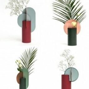 Vase Flower Collection 3d model