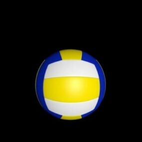 Сучасний волейбольний м'яч V1 3d модель