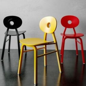 Zanotta Modern Chair 3d model