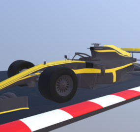 Formula One Rs19 Car 3d model
