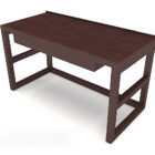 Dřevěný jednoduchý stůl Elegantní design