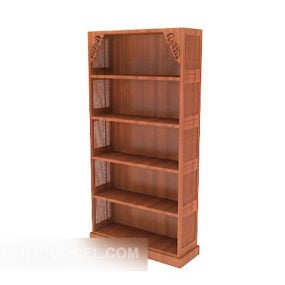 Chinese Office Minimalist Display Cabinet 3d model