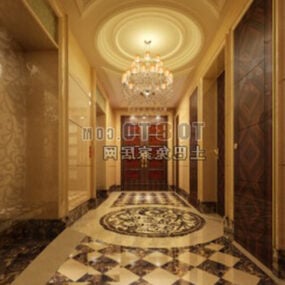 Home Luxury Lobby Interior 3d model