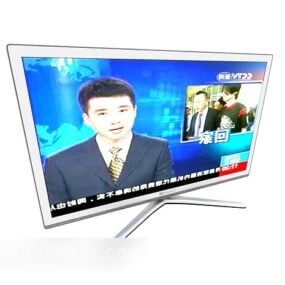 Home Flat Tv Screen 3d model