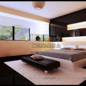 Bedroom Western Style 3d model