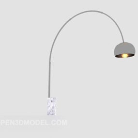 Lampu Lantai Melengkung Rumah Minimalis model 3d