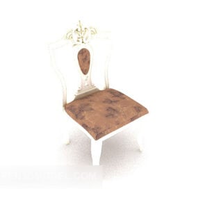 White European Dresser Chair 3d model