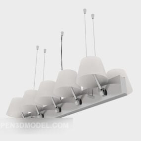 Enkel moderne køkken lysekrone 3d-model