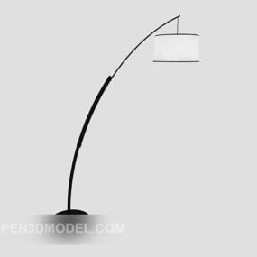 Home Simple Floor Lamp Curved Shaped 3d model