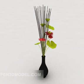 Moderne woninginrichting Plant Pot 3D-model