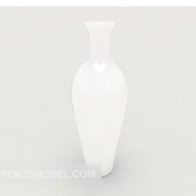 Home Bathroom Vase Decor 3d model
