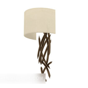 Domácí nástěnná lampa s nohou Dekorativní 3D model