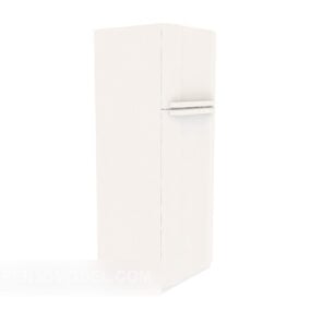 Великий холодильник Side By Side 3d модель