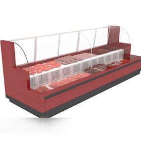 Supermarkt Big Freezer 3D-model