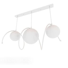 Spherical Chandelier Hanging Style 3d model