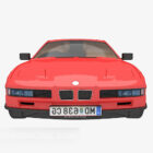 3d model  for red car
