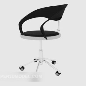 Simple Mobile Office Chair V1 3d model