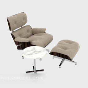 3д модель массажного кресла для отдыха