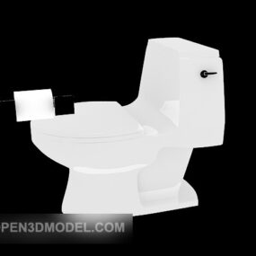 Bathroom Toilet 3d model
