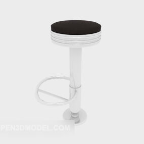 Moderne Round Bar Chair 3d-modell