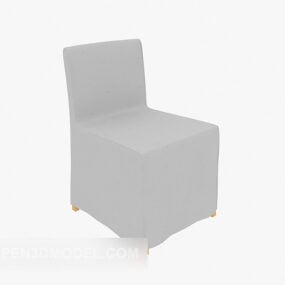 Hotel Table Chair Fabric 3d model