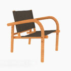 Sedia design in legno massello