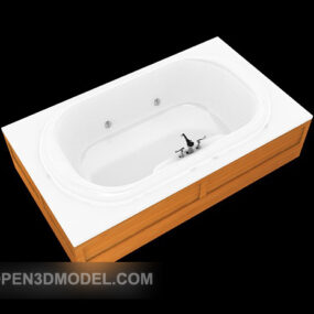 Ceramic Washbasin Modern 3d model