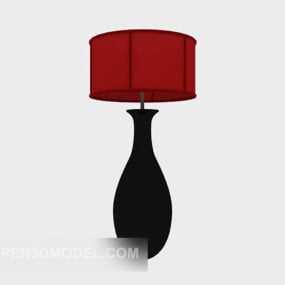 European Hotel Style Table Lamp 3d model