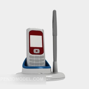 Mobile With Stand 3d model