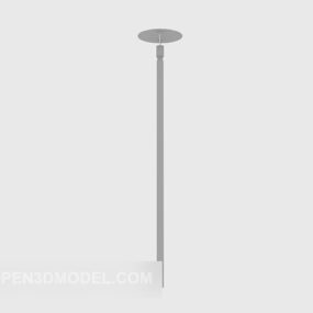 Outdoor Streetlights Column 3d model