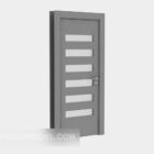 Stainless steel door 3d model