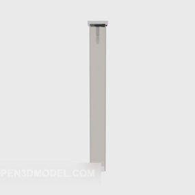 Skleněný vanový lustr 3D model