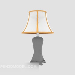 Lampe de table rétro d'hôtel modèle 3D