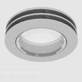 Plafonnier Cercle Abat-jour modèle 3D