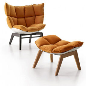 Relaksujące krzesło z osmańskim modelem 3D