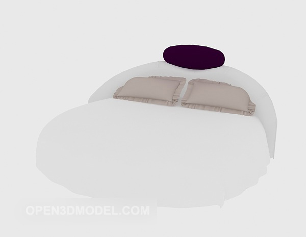 Personality Round Wedding Bed