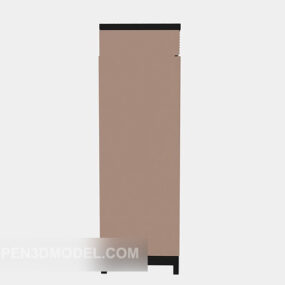 Lowpoly Hall Cabinet 3d model