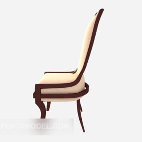 Home Back Chair דגם 3D Design Elegant Design